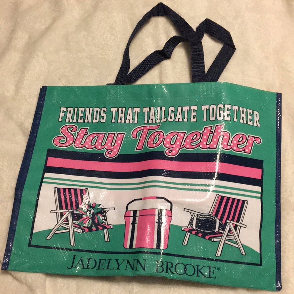 Jadelynn Brooke Gameday Plastic Tote Bag